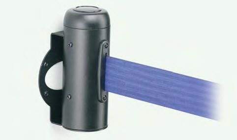 Wall Mounted Flexibarrier with 2m Belt